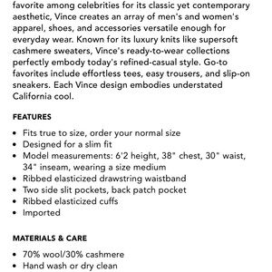 Vince Gray Wool-Blend Garment